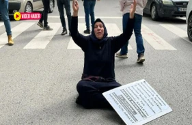 Bakanlık izin vermedi: Emine Şenyaşar yolun ortasında ağıt yaktı