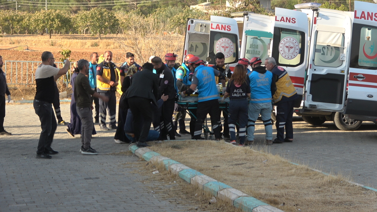 Şanlıurfa’da gerçeği aratmayan tatbikat