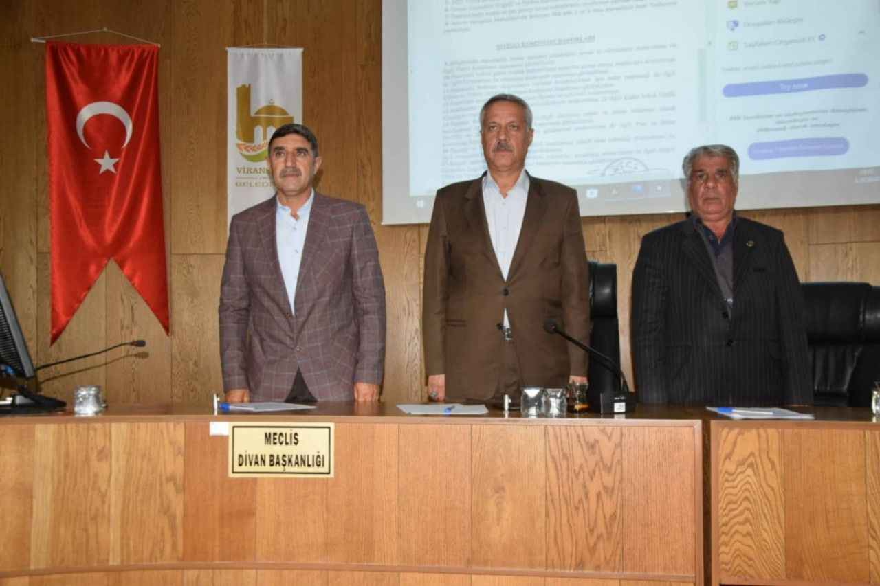Viranşehir Belediyesinde ekim ayı olağan meclis toplantısı yapıldı