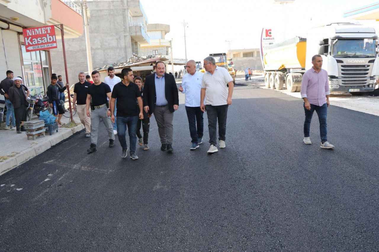 Büyükşehir’den Viranşehir’de asfaltlama çalışması