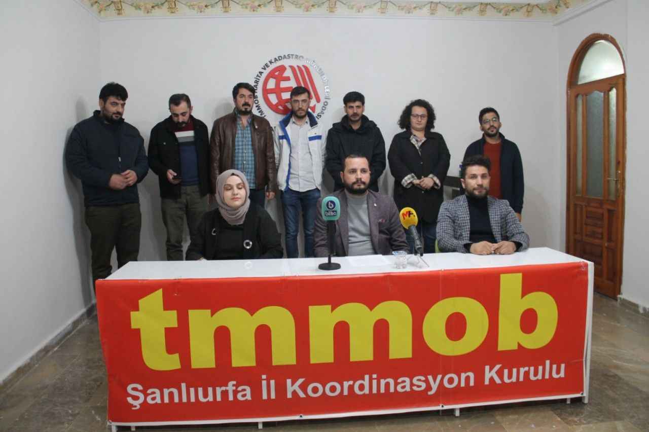 TMMOB Şanlıurfa'dan "Gezi Davası” açıklaması