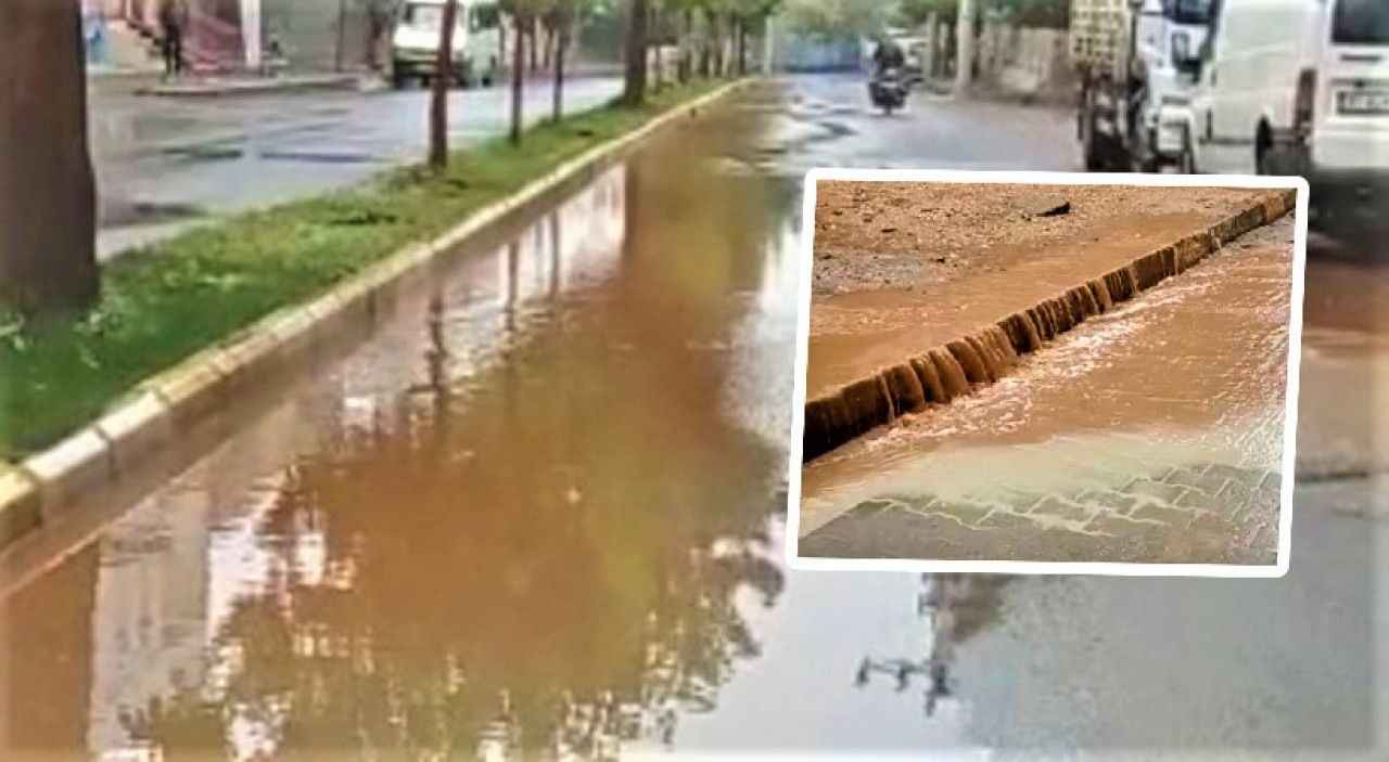 Eyyübiye'de yağmur sonrası kanalizasyon borusu tıkandı iddiası!
