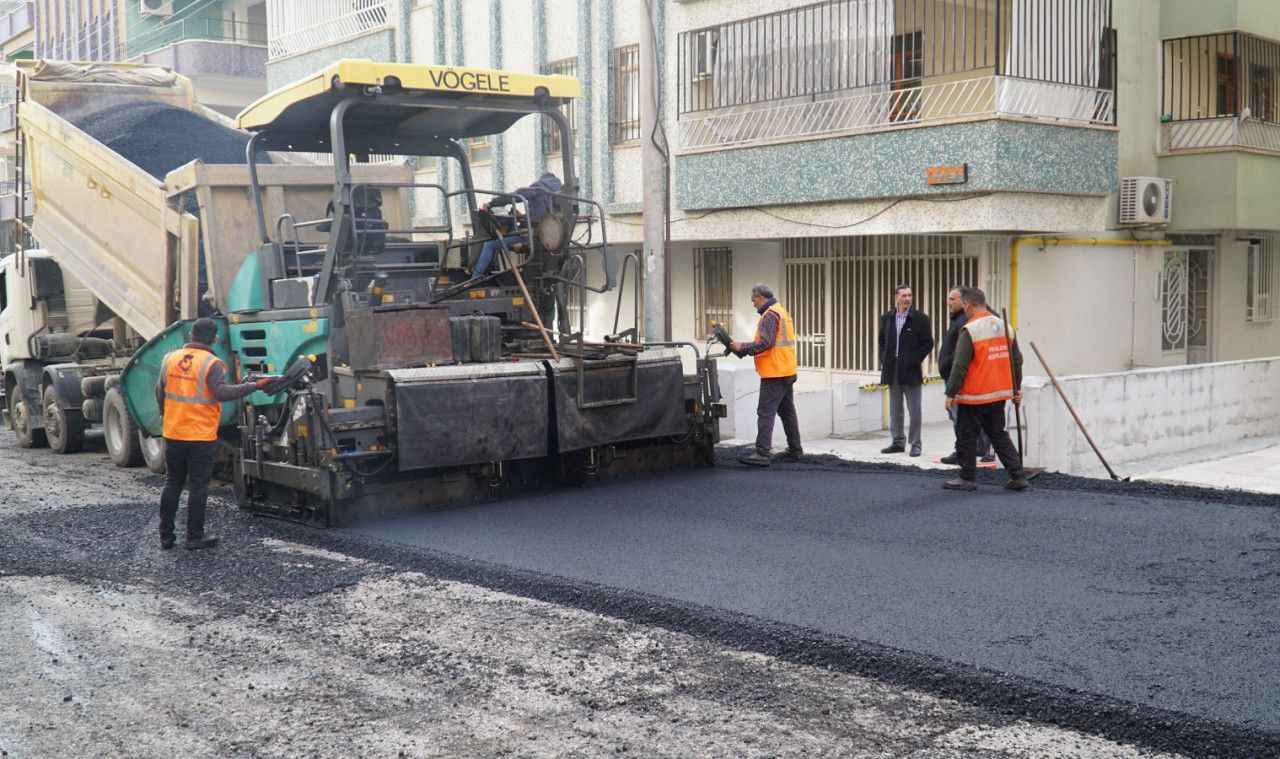 Haliliye’de Ertuğrul Gazi Mahallesinde asfalt çalışması sona erdi