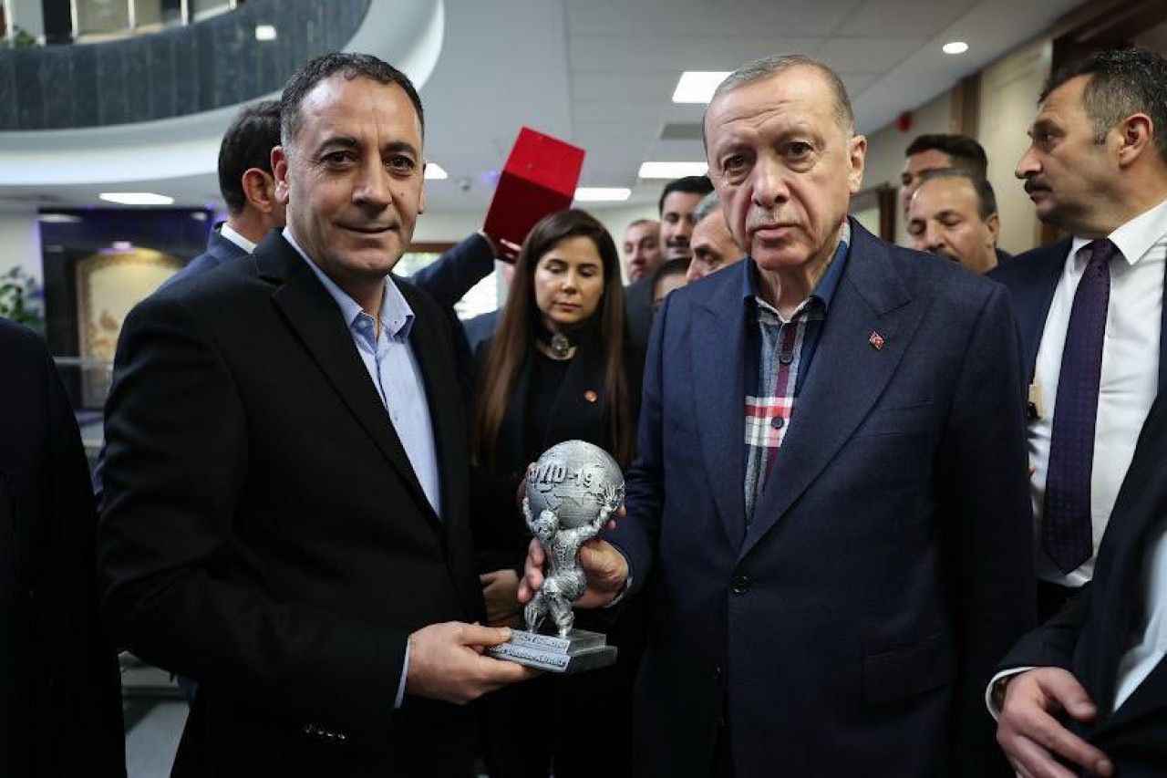 Sağlık-Sen Şanlıurfa Şubesi Başkanı Yabir'den Erdoğan’a rapor