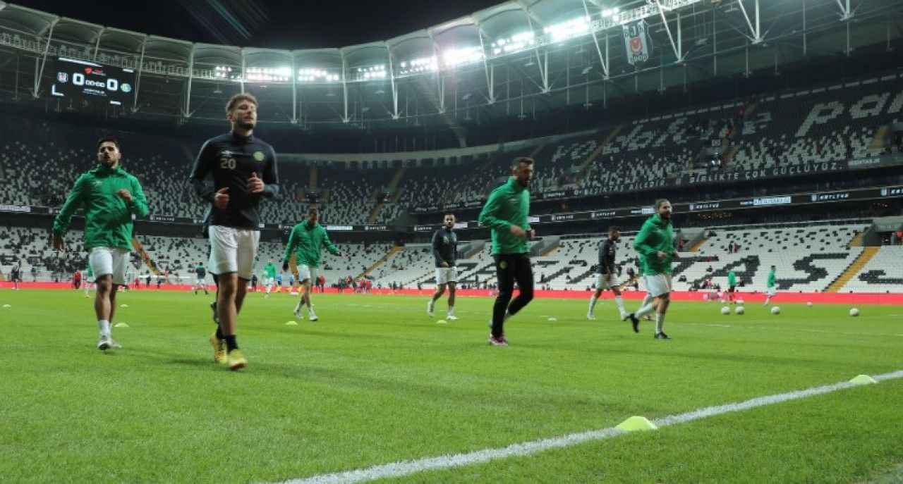 Beşiktaş-Şanlıurfaspor maçı başladı!