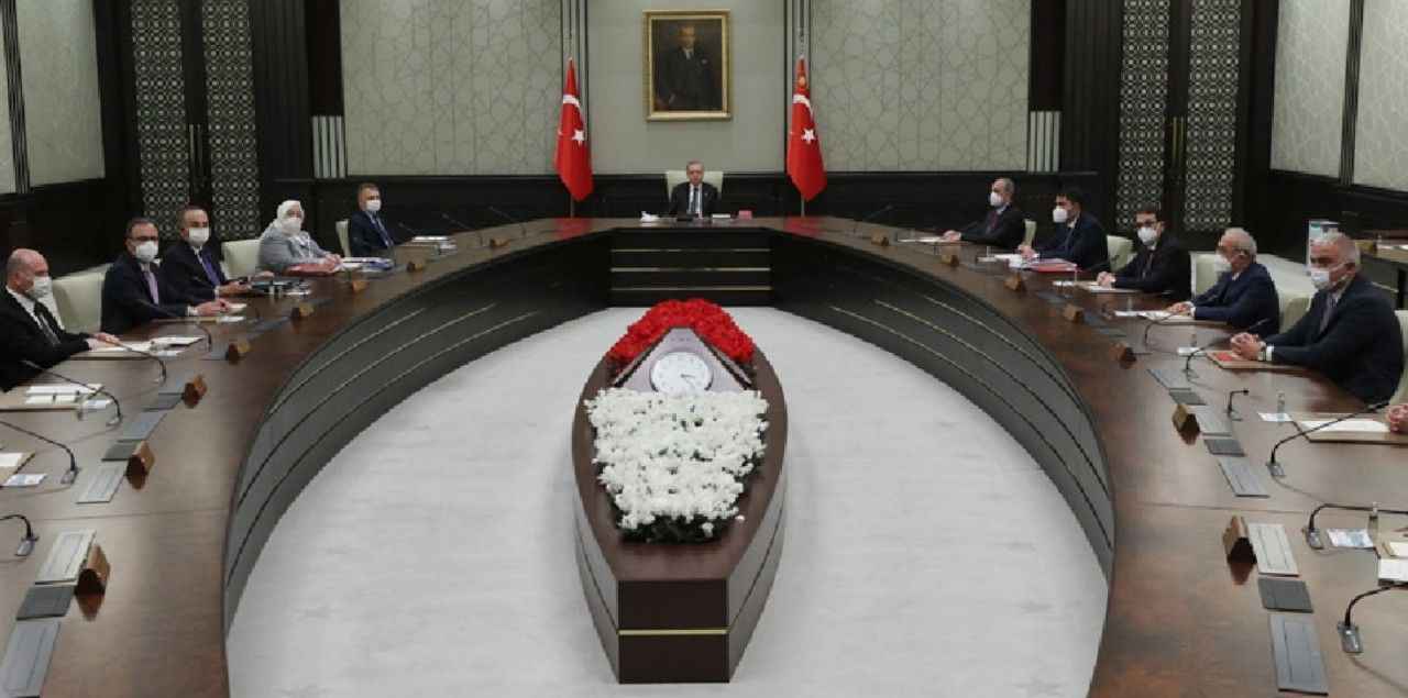 Cumhurbaşkanlığı Kabinesi Erdoğan başkanlığında toplanıyor