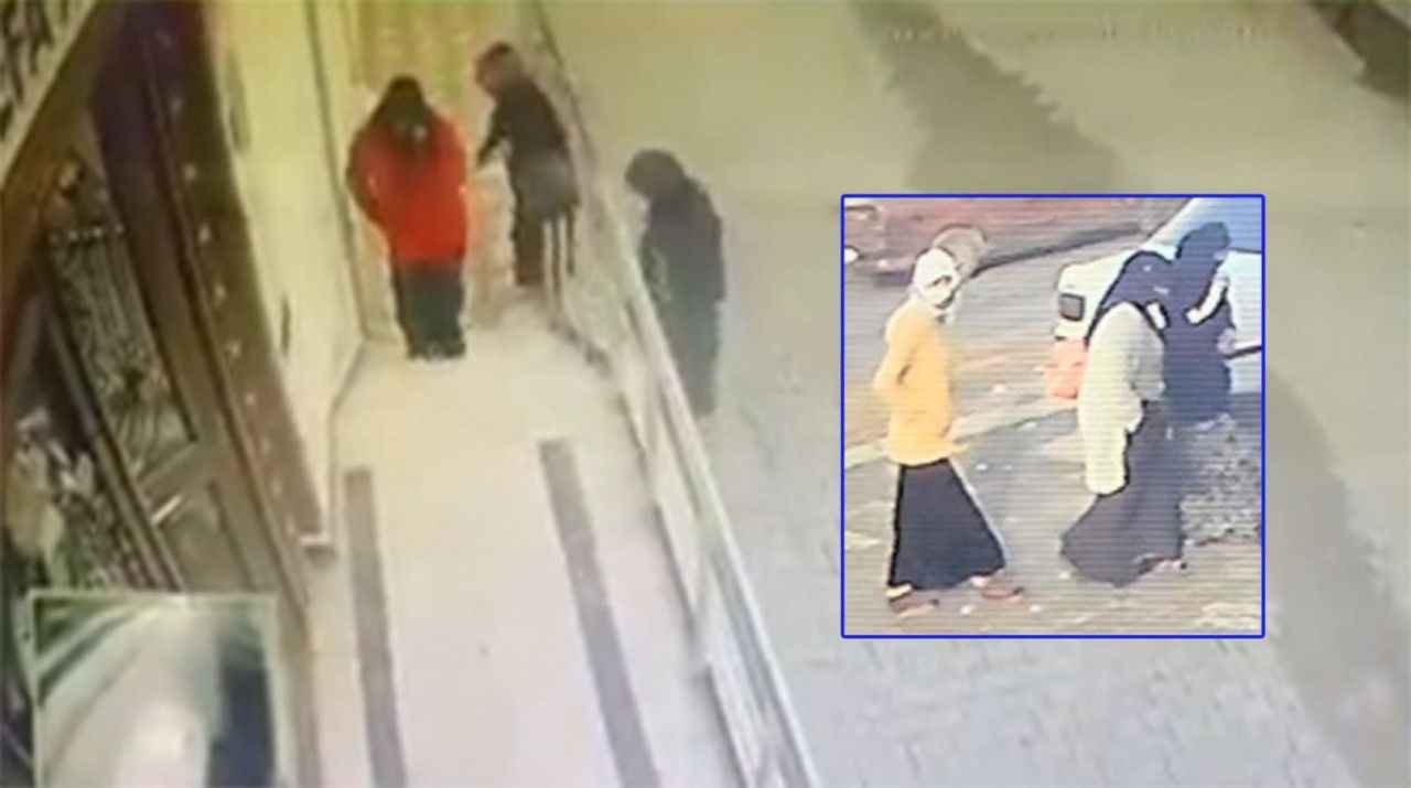 Viranşehir’de evlere dadanan hırsızlık şüphelisi kadınlar kamerada