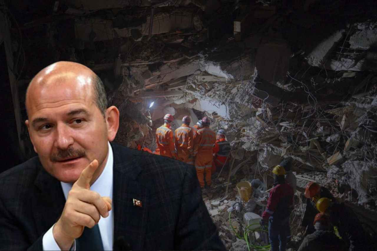 Soylu: Delil toplanmadan enkaz kaldırılmıyor