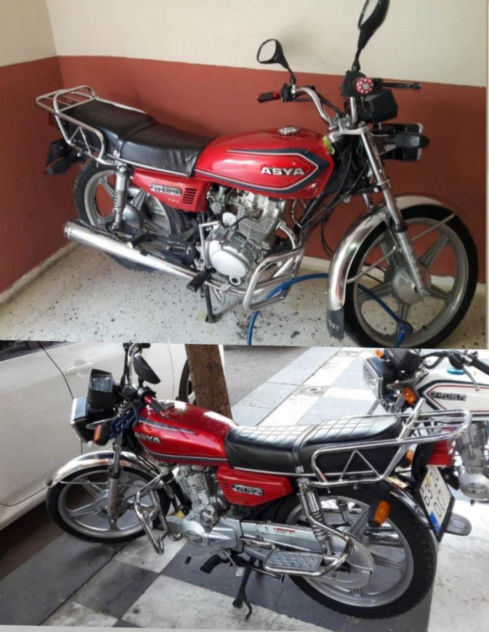 Haliliye’de binanın içindeki motosiklet çalındı