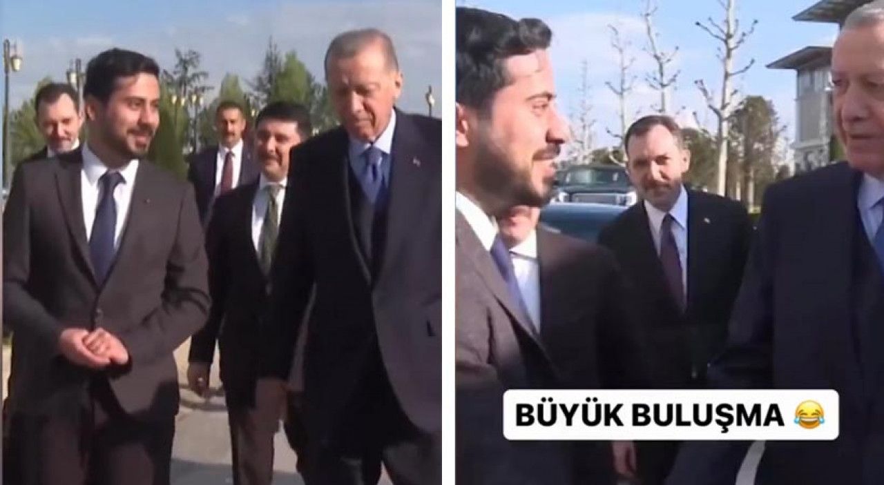 Cumhurbaşkanı Erdoğan taklidiyle ünlenen Urfalı fenomen, Erdoğan ile buluştu