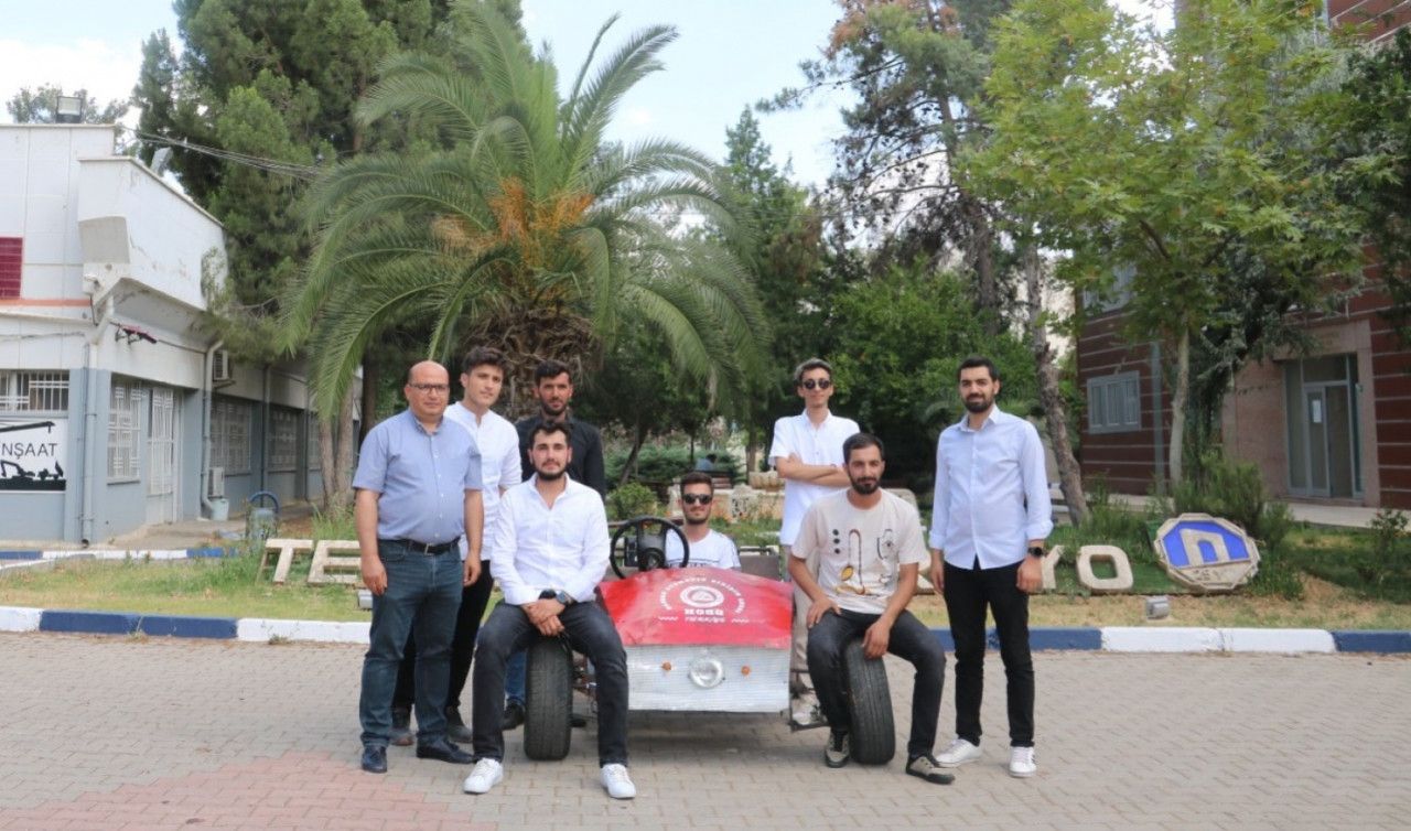 Harran Üniversitesi öğrencilerinden yerli ve milli araç