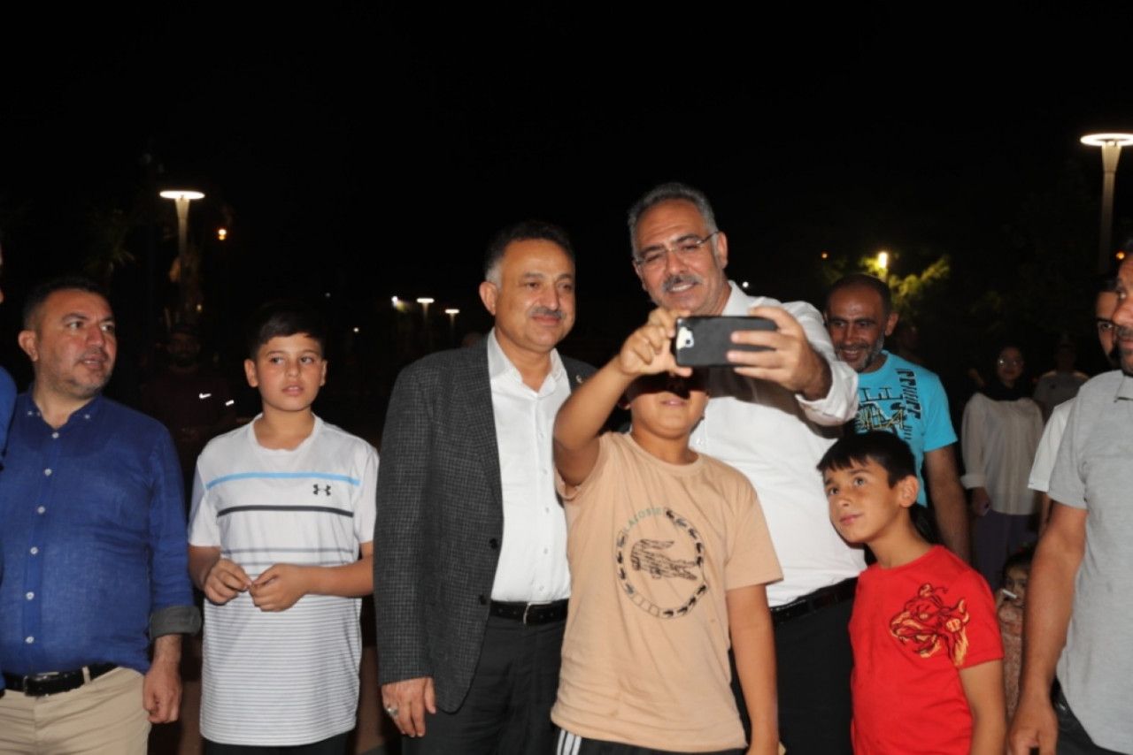 Eyyübiye Millet Bahçesi’ne yoğun ilgi