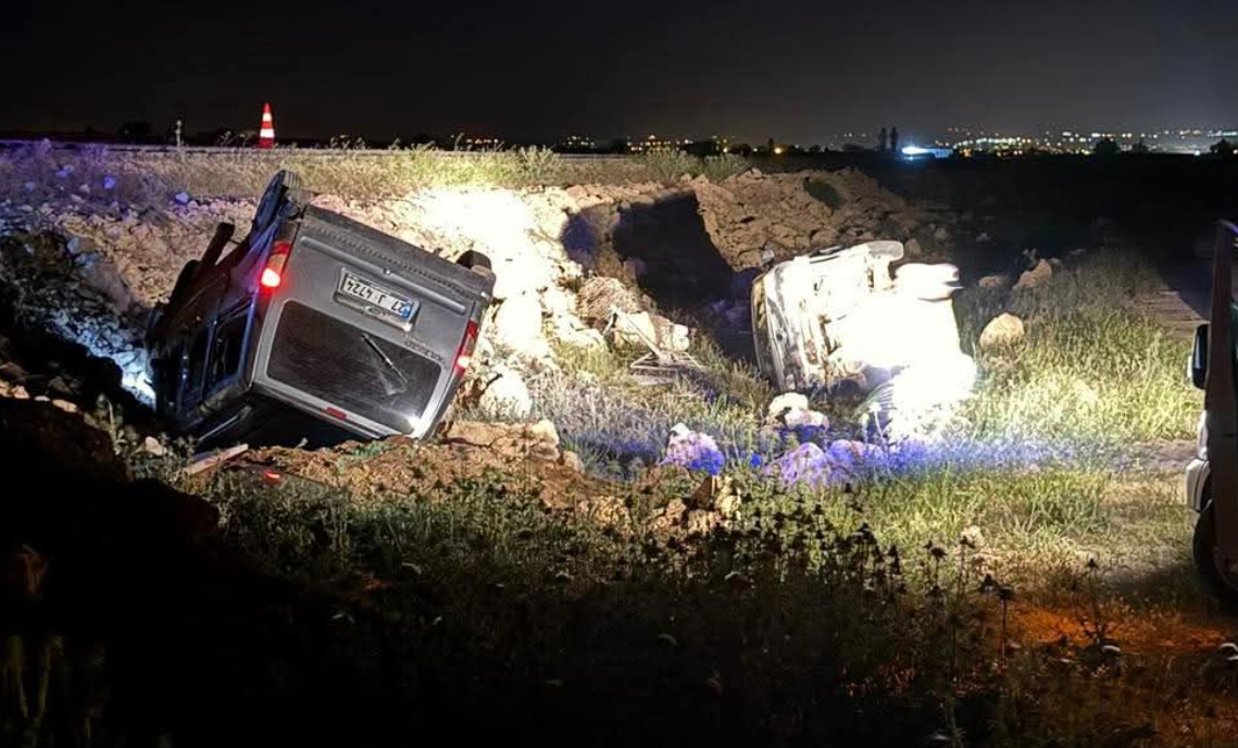 Şanlıurfa'da korkunç kaza! Şarampole uçtular... Çok sayıda yaralı var