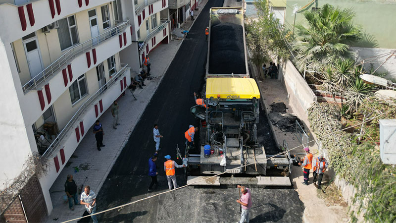 Şanlıurfa’da yollar kışa hazırlanıyor