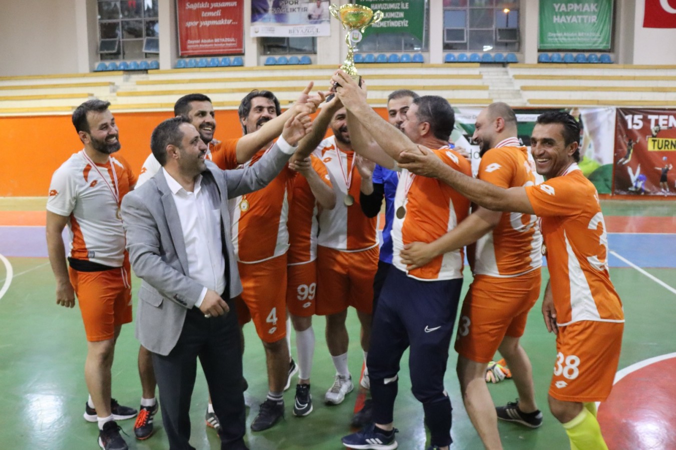 Futsal turnuvası sona erdi