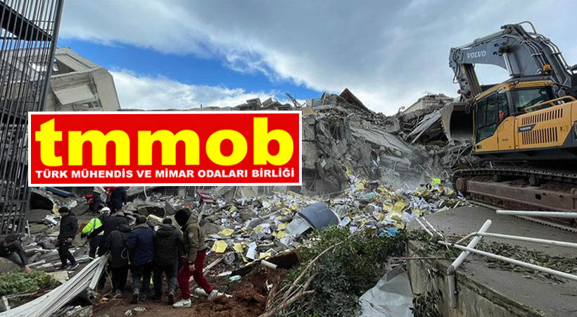 TMMOB Şanlıurfa İl Koordinasyon Kurulu’ndan 'deprem' açıklaması