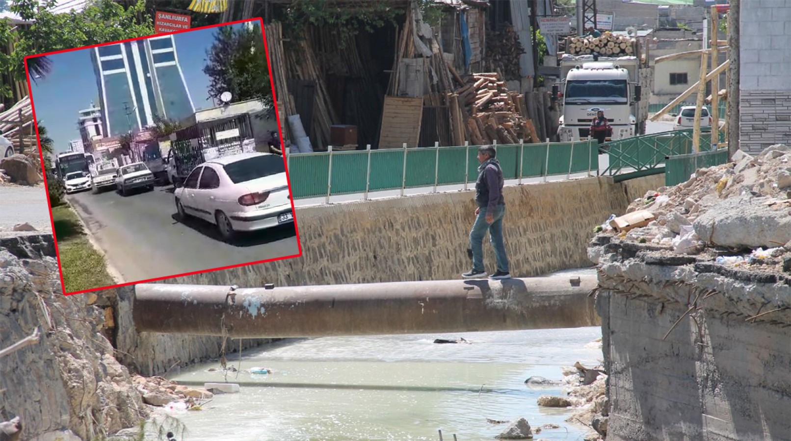 Urfa'da köprünün yapımı işkenceye dönüştü