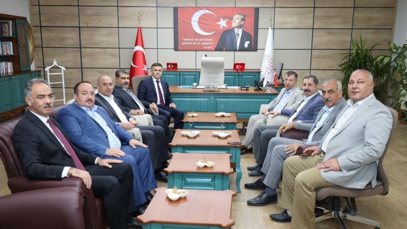 Urfa'da milletvekili ve belediye başkanlarından Asım Sultanoğlu'na ziyaret