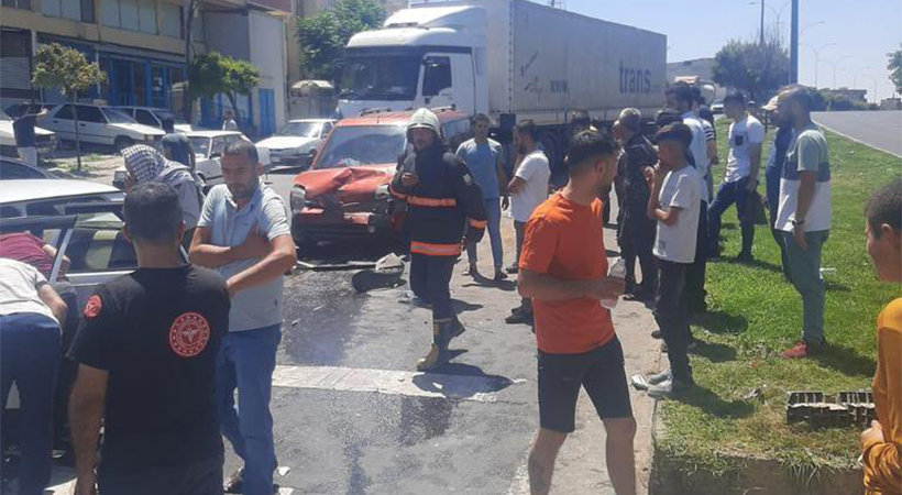 Urfa'daki trafik kazasında 2 kişi yaralandı