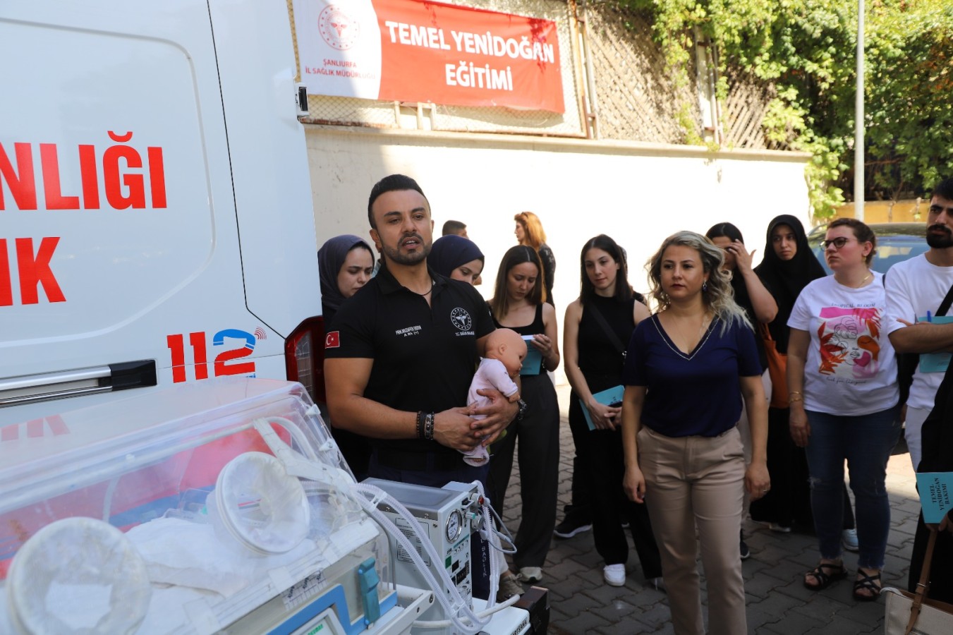 Sağlık personeline ‘temel yenidoğan bakımı eğitimi’ verildi!