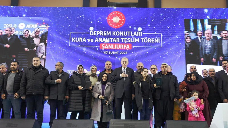 Şanlıurfa deprem konutları kura sonuçları...