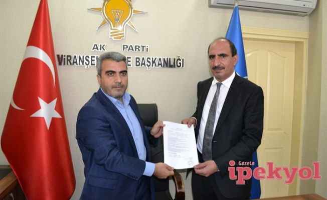 Günak, Viranşehir'den başkan aday adayı oldu