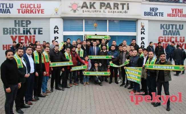 AK Parti Urfa teşkilatı Ankara'ya uğurlandı