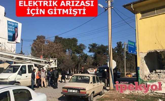 Urfa'da TEDAŞ çalışanı elektrik akımına kapıldı