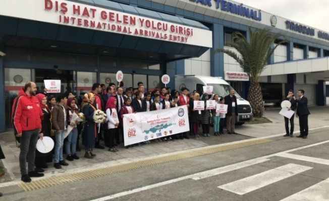 Urfalı 45 öğrenci Trabzon'a gitti!