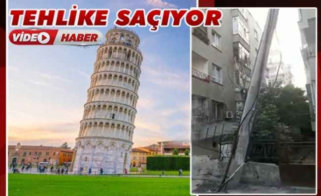 Pisa Kulesi değil, elektrik direği!