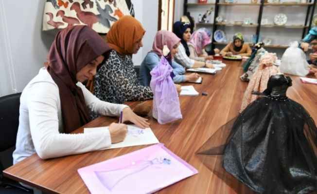 Urfalı kadınlardan ‘moda tasarım kursu’na ilgi