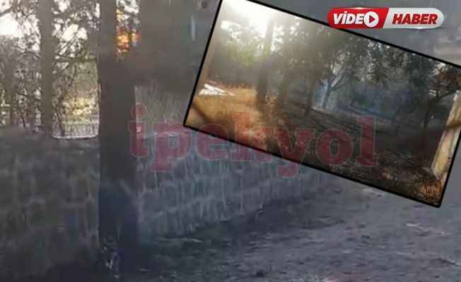 Karaköprü'de yangın: Kimse müdahale etmiyor!