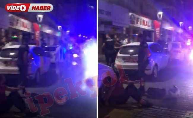 Urfa'da pompalı ile dükkana saldırdı! Arabayla çarptılar