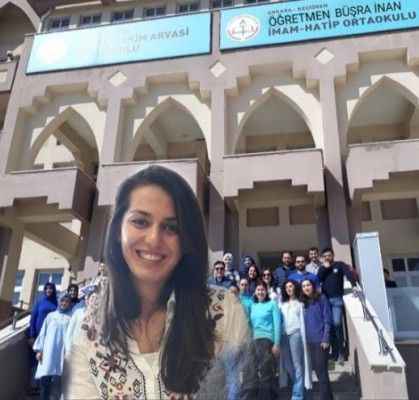 Büşra İnan anısına okulun adı değiştirildi