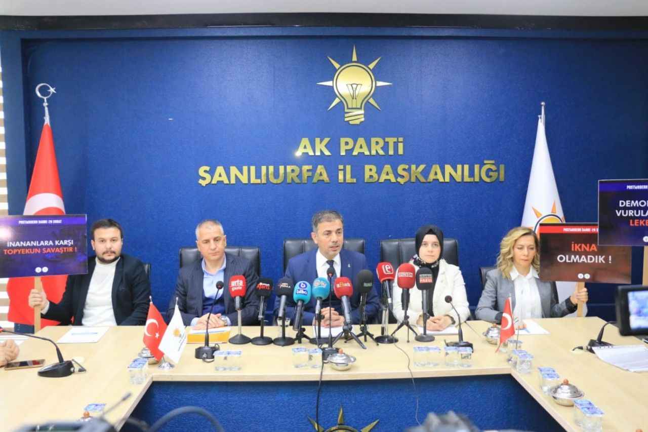 AK Parti Şanlıurfa’dan 28 Şubat açıklaması