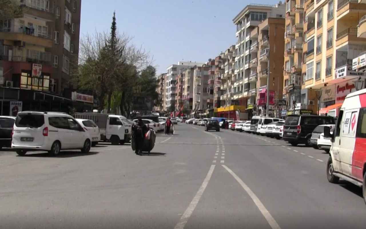 Urfa'da caddeler sessiz kaldı