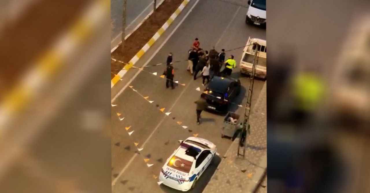 Şanlıurfa'da tartışmaya müdahale eden polise mukavemet