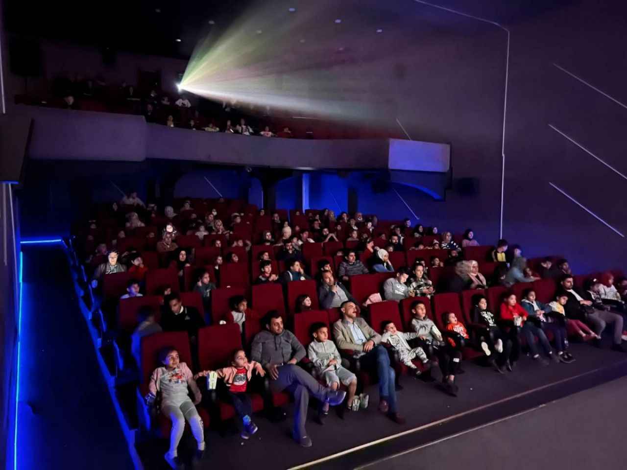 Şanlıurfa’da çocuklar animasyon filmini ilgiyle izledi
