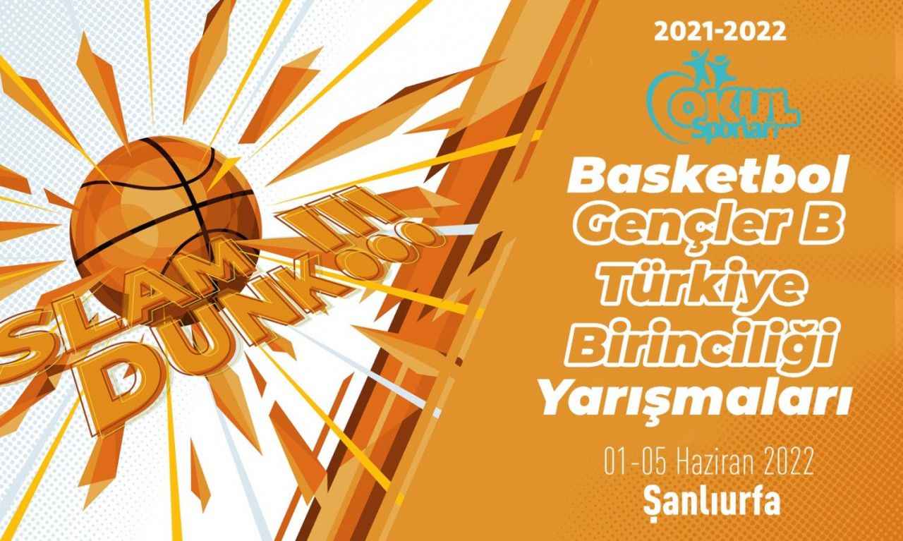 Basketbol Gençler B Türkiye Birinciliği Urfa’da yapılacak