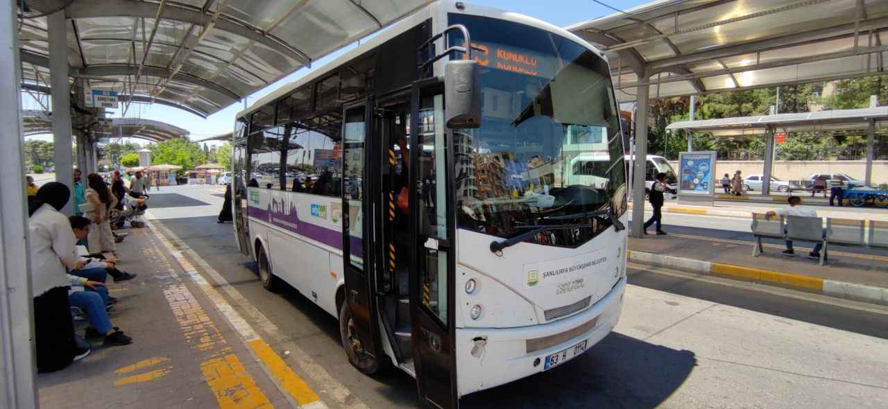 Şanlıurfa'da Kurban Bayramı’nda şehir içi toplu taşıma araçları ücretsiz