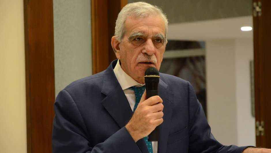 Ahmet Türk hastaneye kaldırıldı