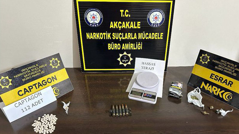 Şanlıurfa'da narkotik operasyonu: 3 gözaltı