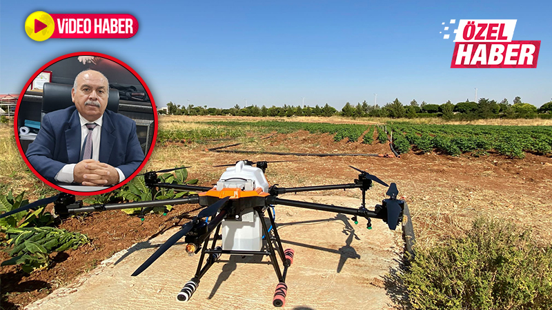 Harran Üniversitesi geliştirdi! Yerli üretim drone ile tarımda devrim