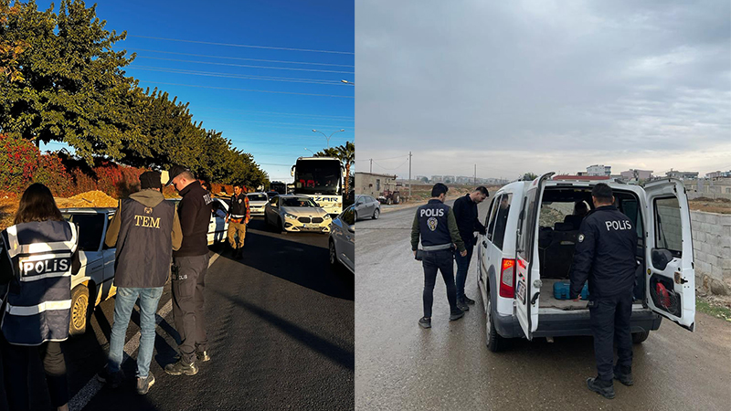 Şanlıurfa'da aranan şahıslara büyük operasyon: 44 kişi yakalandı