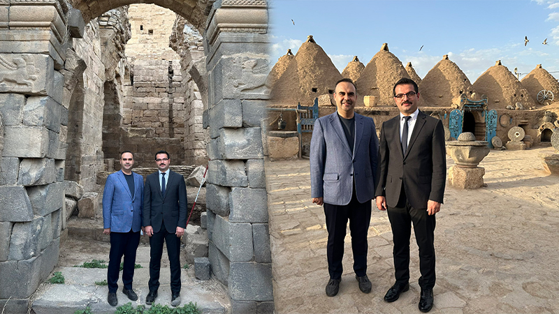 Bakan Kacır’dan Şanlıurfa’ya habersiz ziyaret! Harran’ı gezdi