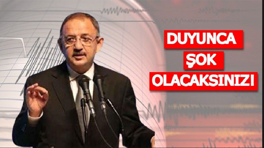 Bakan Özhaseki’den dikkat çeken deprem açıklaması!