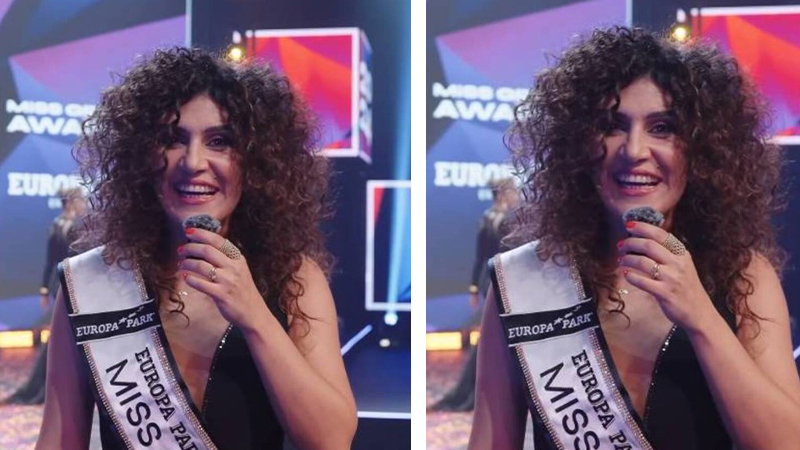 39 yaşındaki İranlı mimar Miss Germany seçildi!