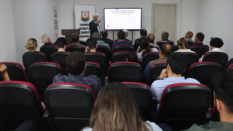 Şanlıurfa'daki çiftçilere eğitim verildi