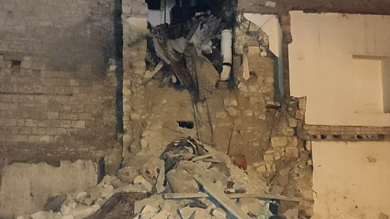 Şanlıurfa'da ev çöktü: 1 yaralı