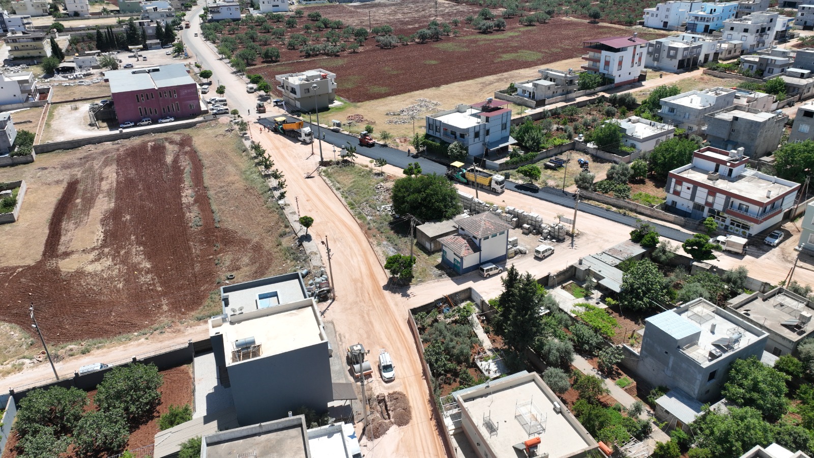 Şanlıurfa’nın ilçesindeki en büyük mahalle! 5 kilometrelik çalışma başladı